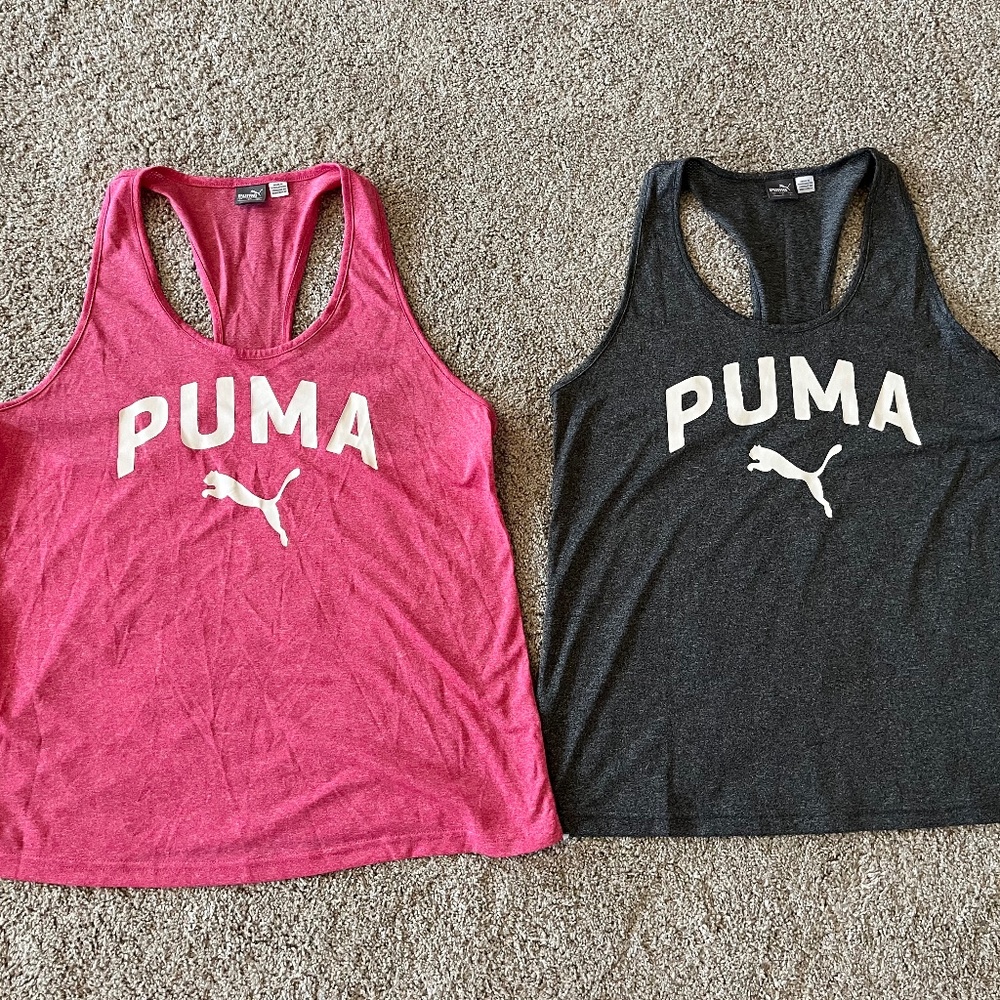 Puma workout tops large